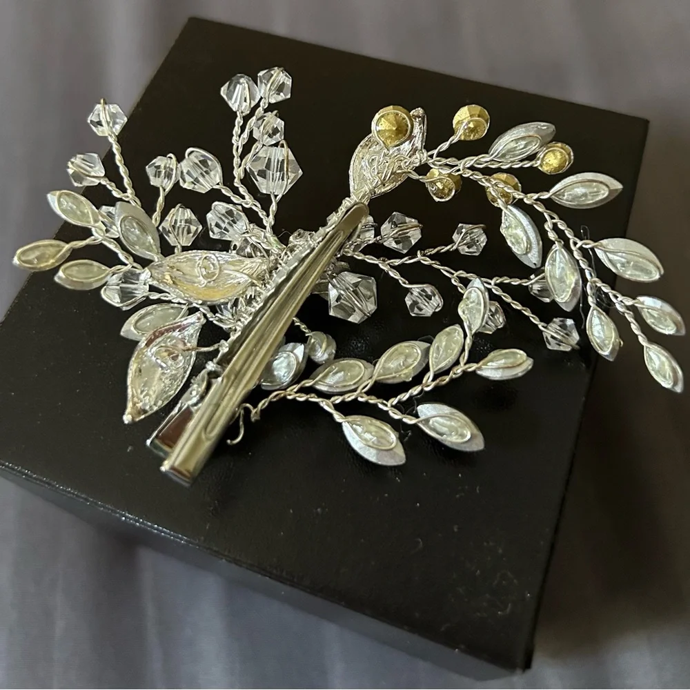 Bridal hair clip - Picture 2 of 2